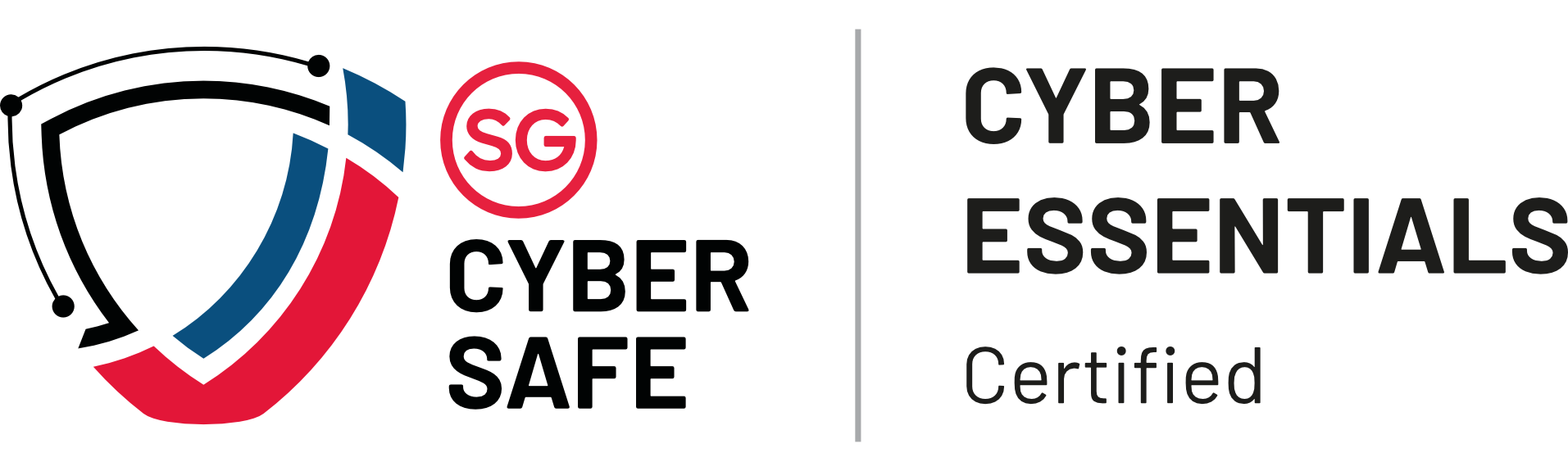 CYBER SAFE, CYBER ESSENTIALS Certiried